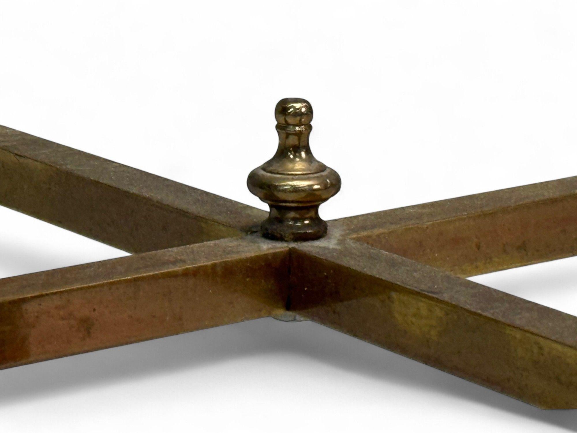 LaBarge, German Modern, Brass, Glass, Console Table, Germany, 1970s 3