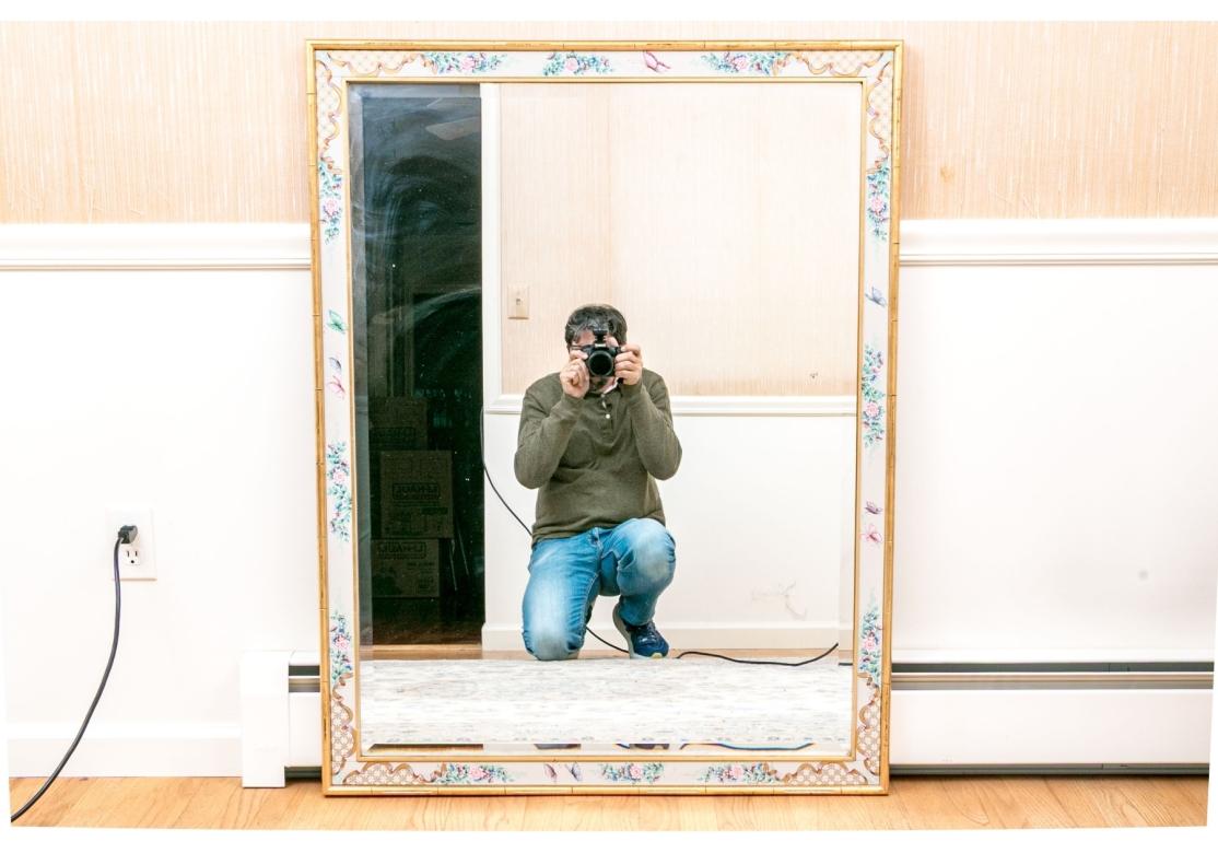 Specchio da parete dipinto a mano LaBarge in vendita 4