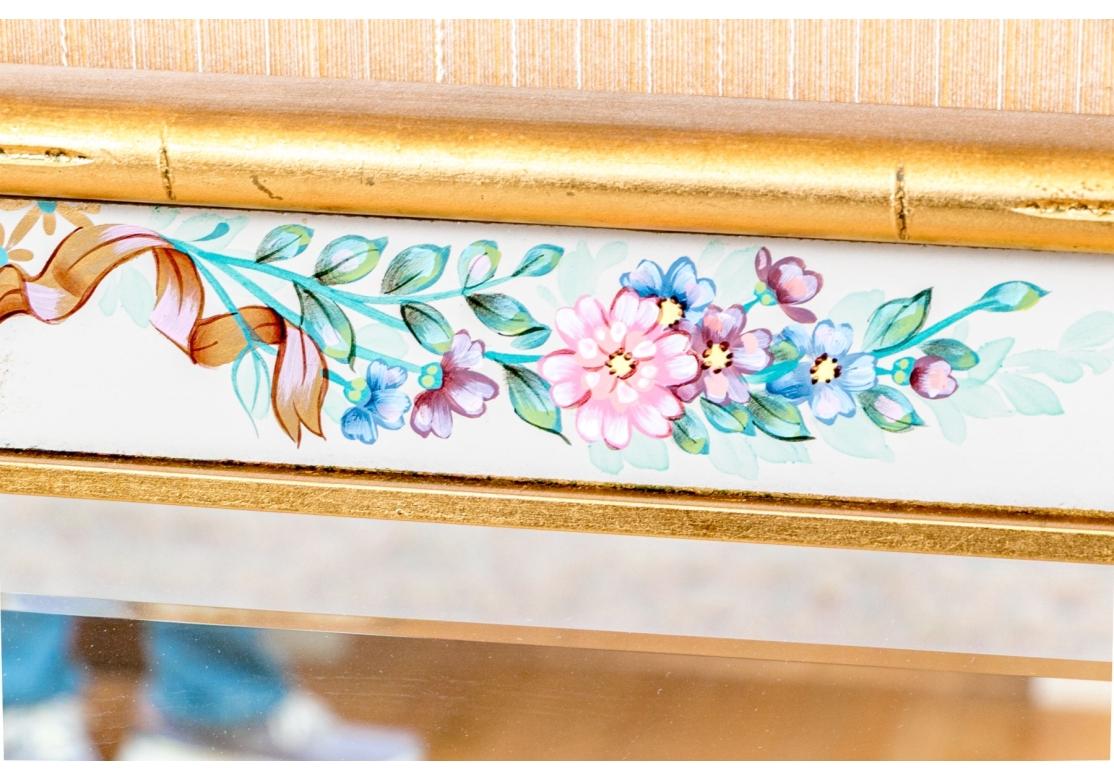 Specchio da parete dipinto a mano LaBarge in vendita 6