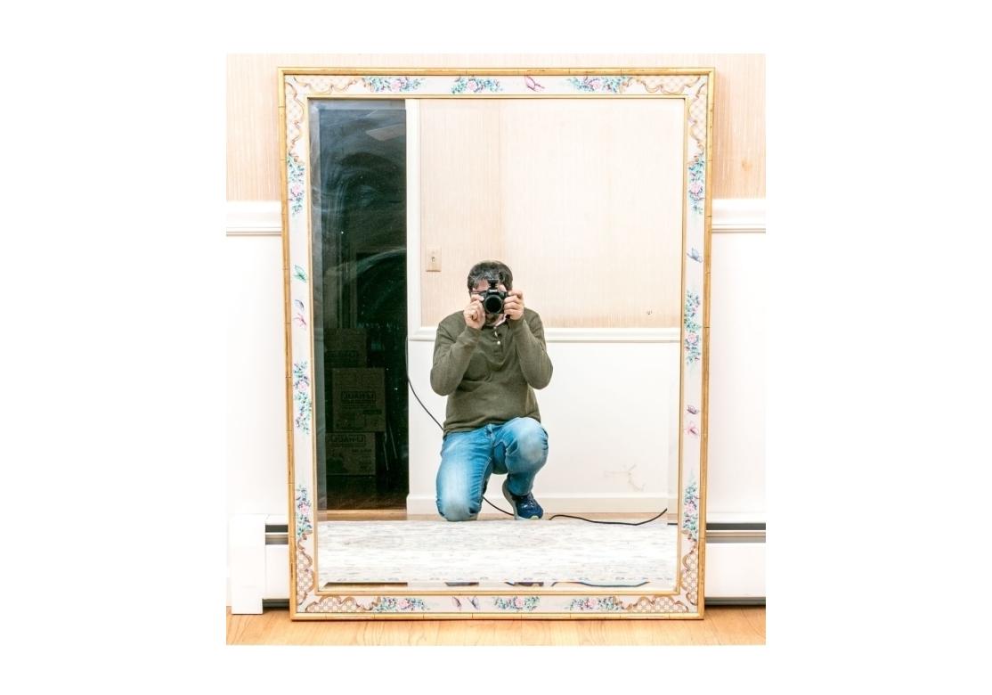 Specchio da parete dipinto a mano LaBarge in vendita 7