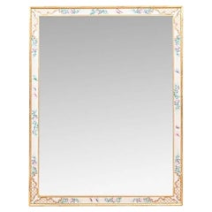 LaBarge Hand Painted Wall Mirror LaBarge Hand Painted Wall Mirror