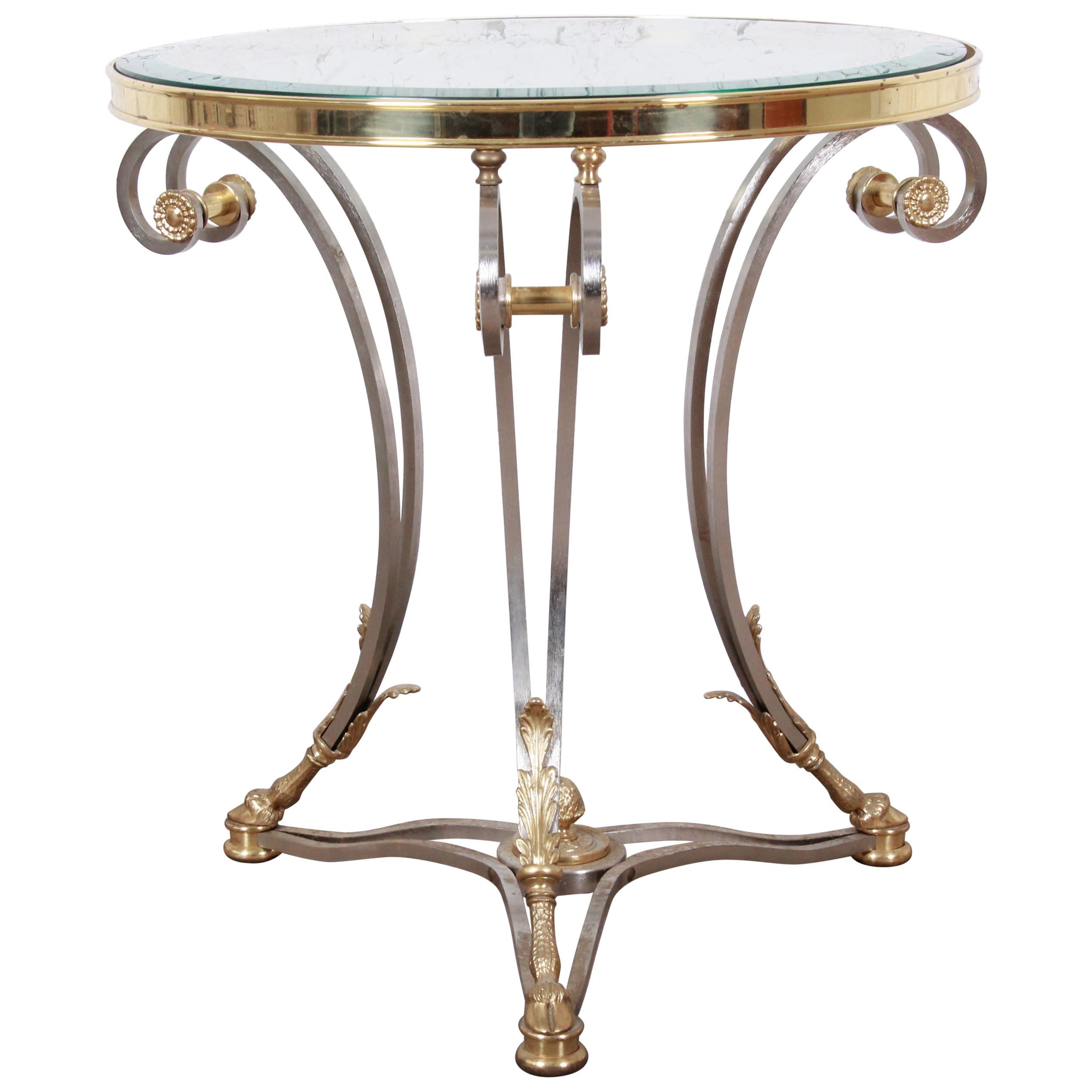 Pair of LaBarge Hollywood Regency Side / End Tables at 1stdibs