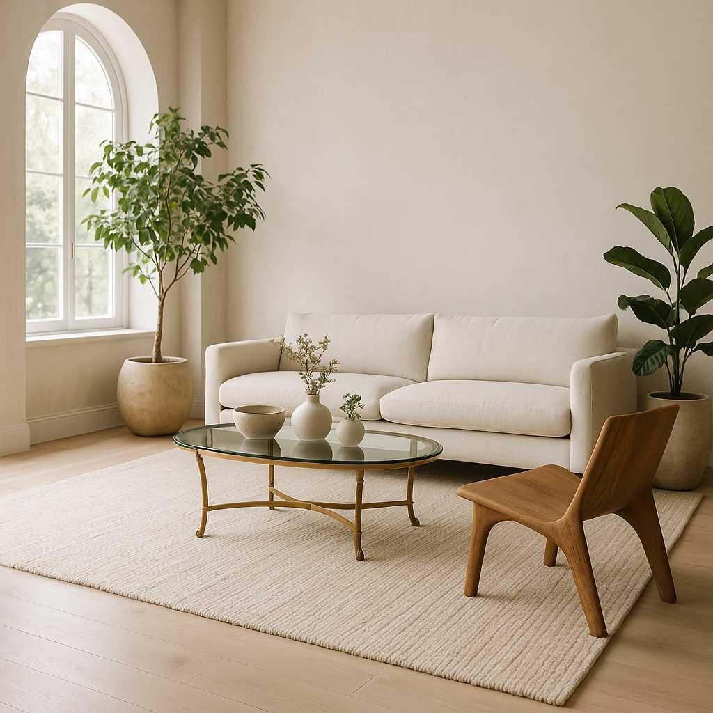 A distinctive coffee table in the vintage Hollywood Regency tradition, crafted from brass and showcasing an elegant oval glass top. This piece blends timeless glamour with quality craftsmanship—ideal for stylish living rooms or curated lounge