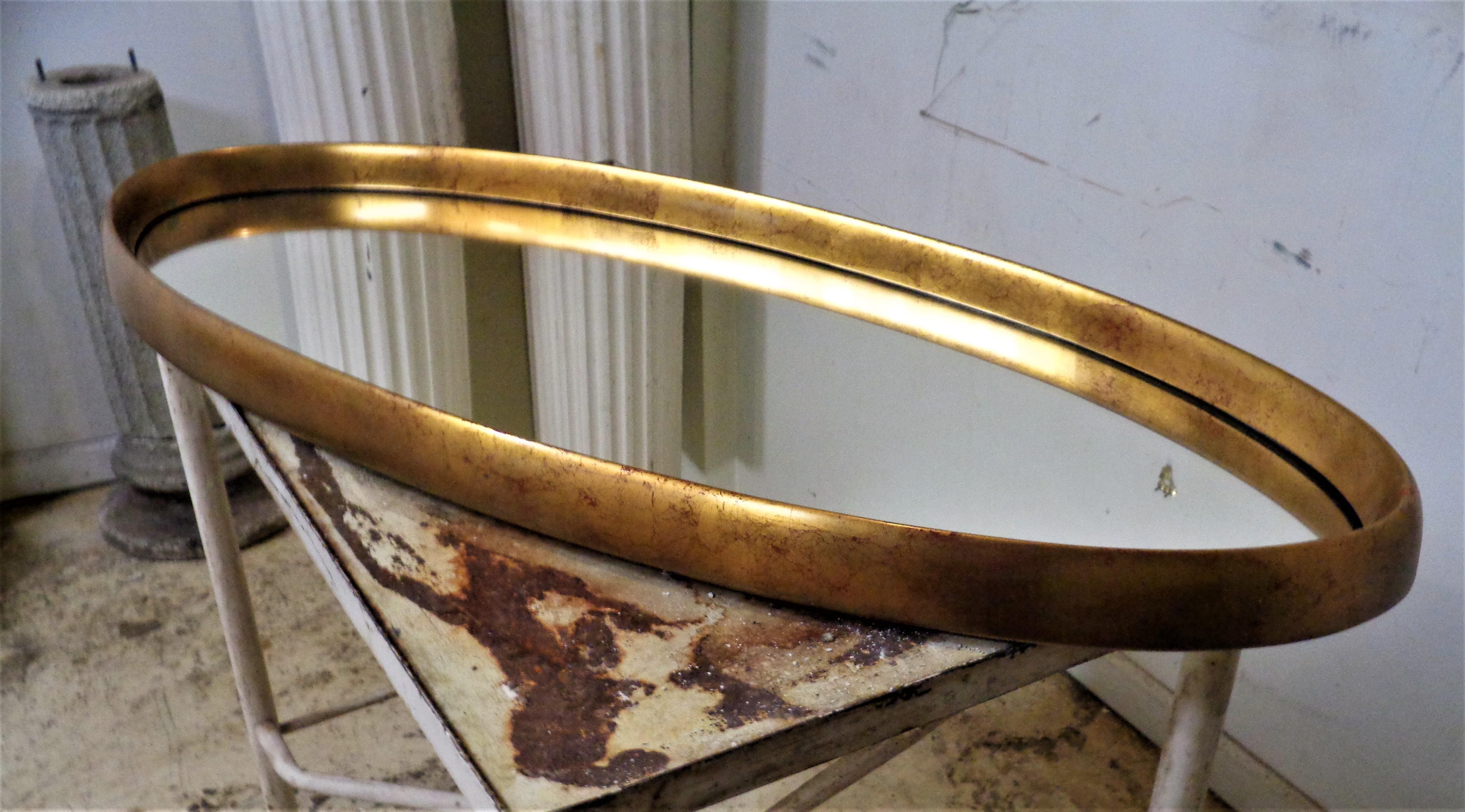 Labarge Oval Giltwood Mirror 5