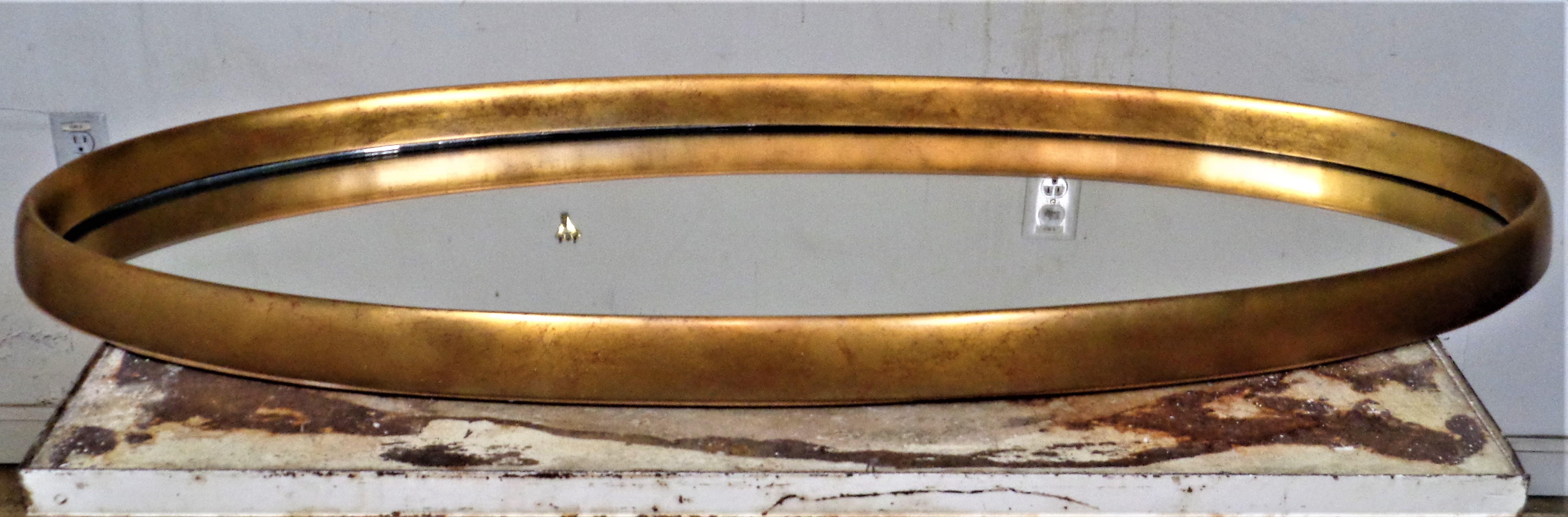 Labarge Oval Giltwood Mirror 7