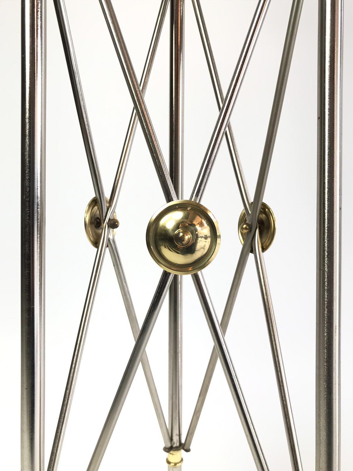 Italian Labarge Pair of Hollywood Regency Tall Gueridon Pedestals