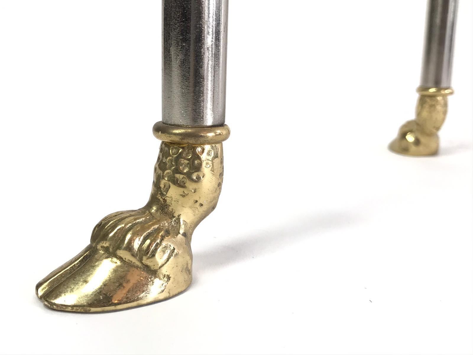 Labarge Pair of Hollywood Regency Tall Gueridon Pedestals In Good Condition In London, GB