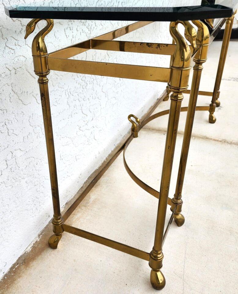 LaBarge Swan Console Sofa Table For Sale 9