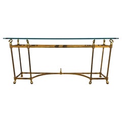 LaBarge Swan Console Sofa Table