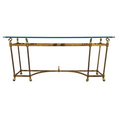 LaBarge Swan Console Sofa Table