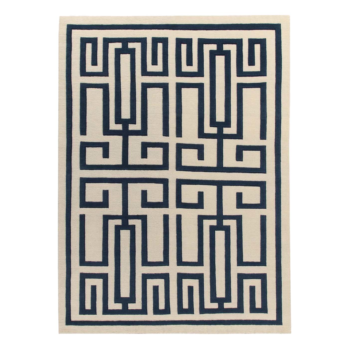 Tapis bleu Labirinto de Gio Ponti