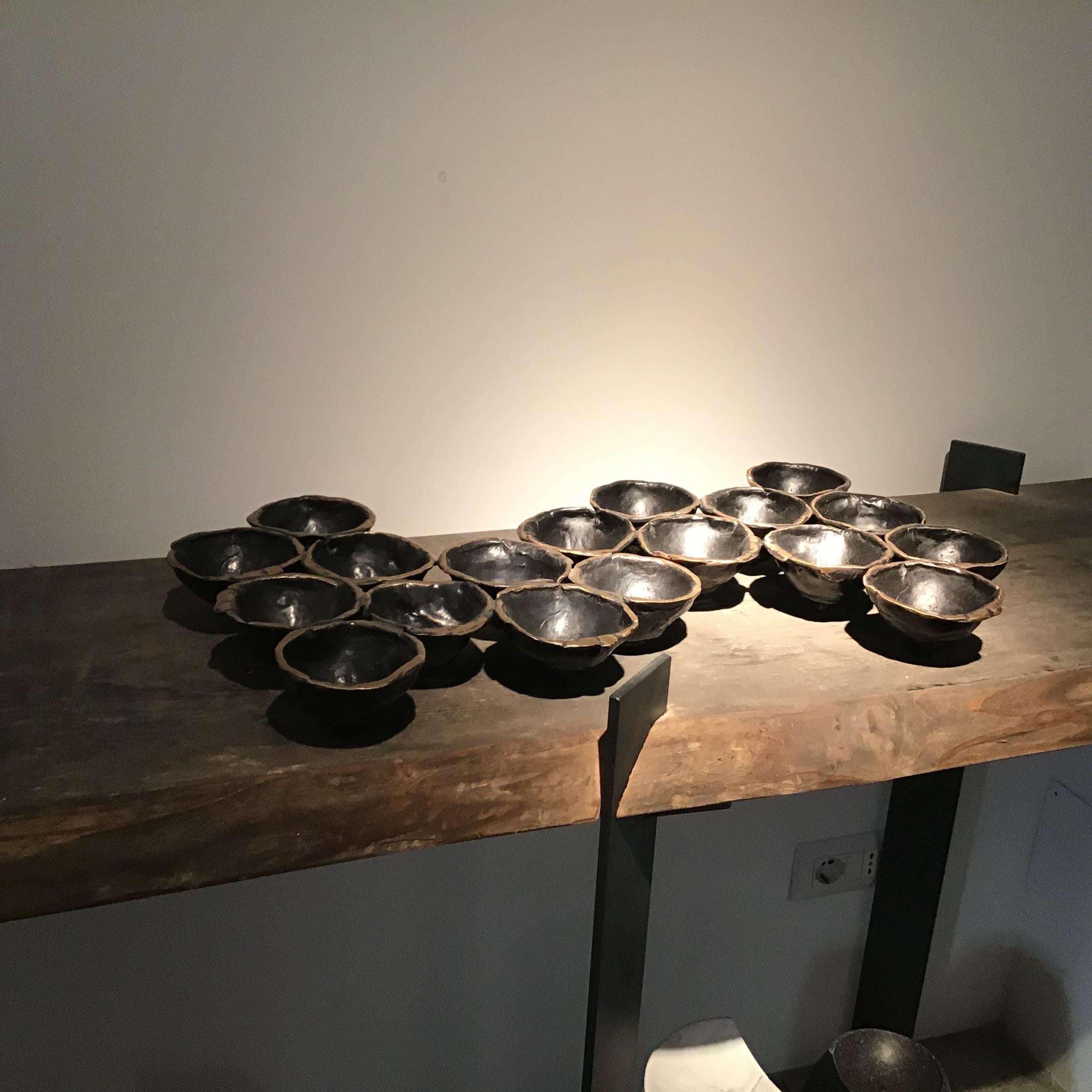 Laboratorio Avallone Centerpiece/ Scultura in fusione di Bronzo 2017 Italie en vente 2