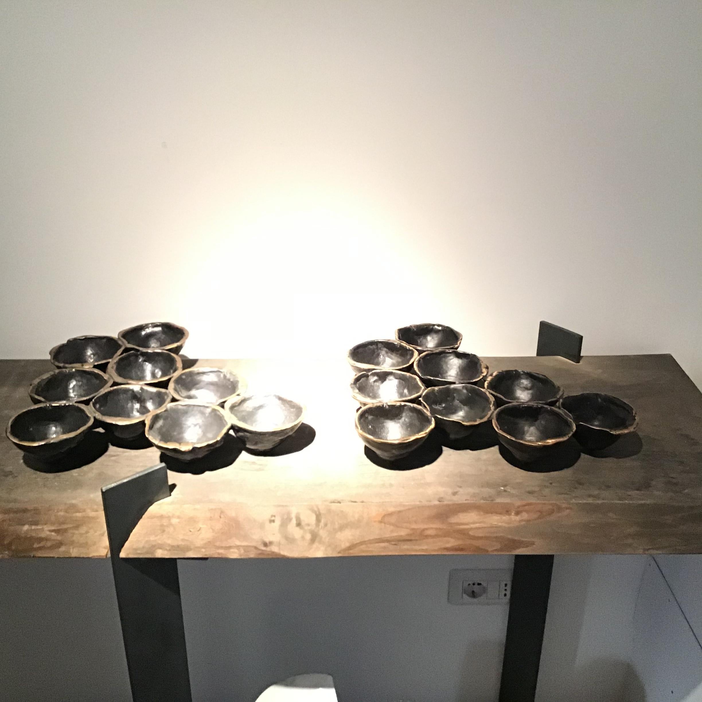 XXIe siècle et contemporain Laboratorio Avallone Centerpiece/ Scultura in fusione di Bronzo 2017 Italie en vente