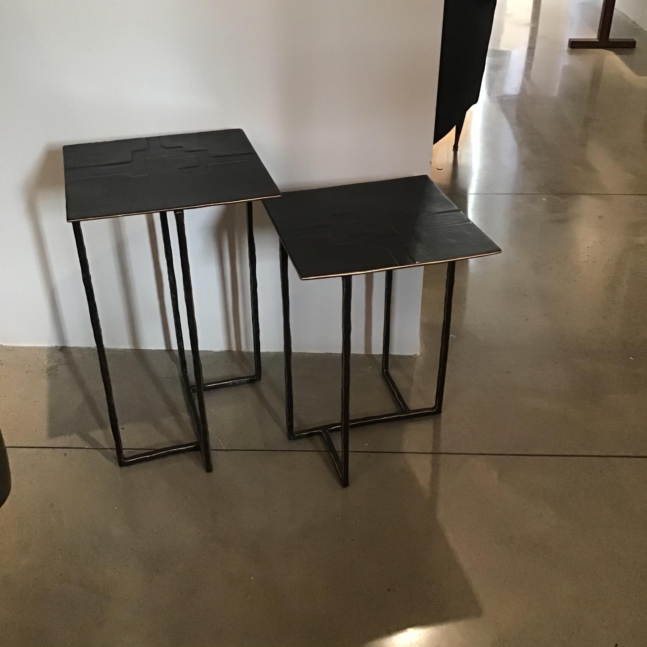 ECCEZIONALE COPPIA DI TAVOLI OCCASIONALI/COFFE TABLE /COMODINI 
