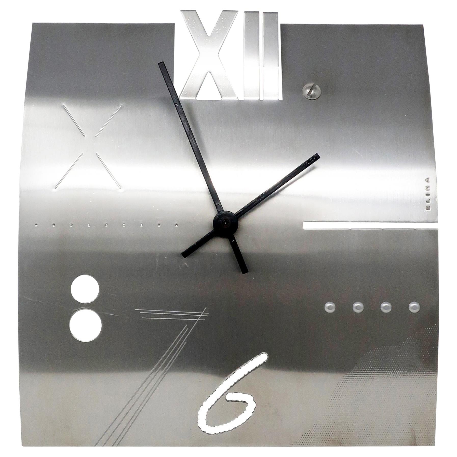 Laborious Clock by Constantin Boym for Elika '1989'