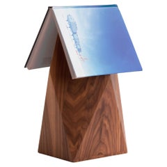 Laboro Buch Walnuss Wood Tisch von entworfen Adriane Escarfullery