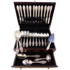 Labors of Cupid by Dominick and Haff Sterling Silver Flatware Set Service Dinner