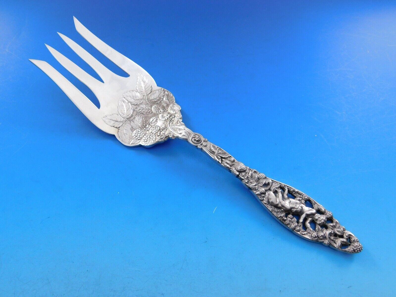 Labores de Cupido by Dominick & Haff Servicio de cubiertos de plata de ley 52 piezas en venta 5