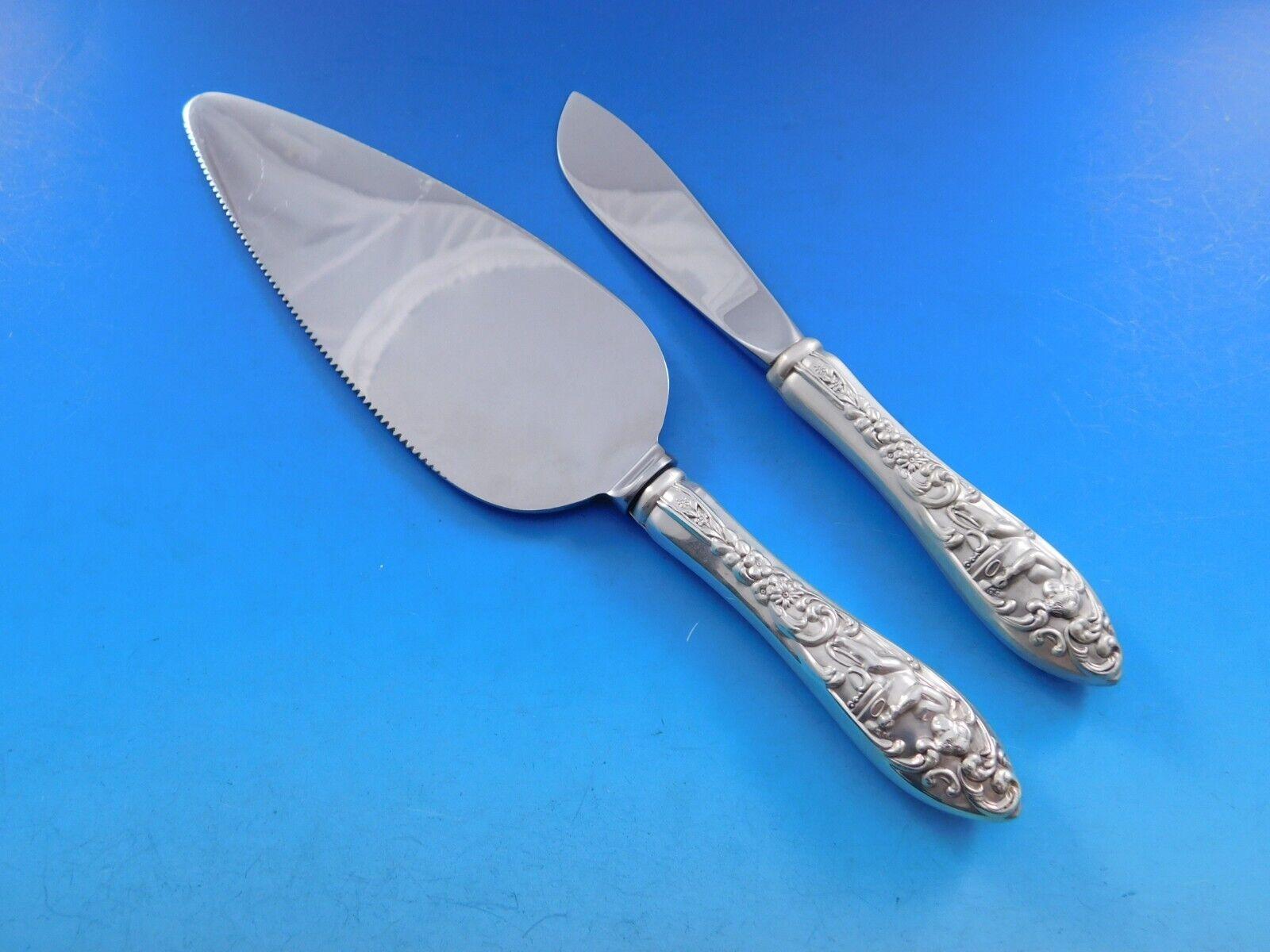 Labores de Cupido by Dominick & Haff Servicio de cubiertos de plata de ley 58 piezas 5