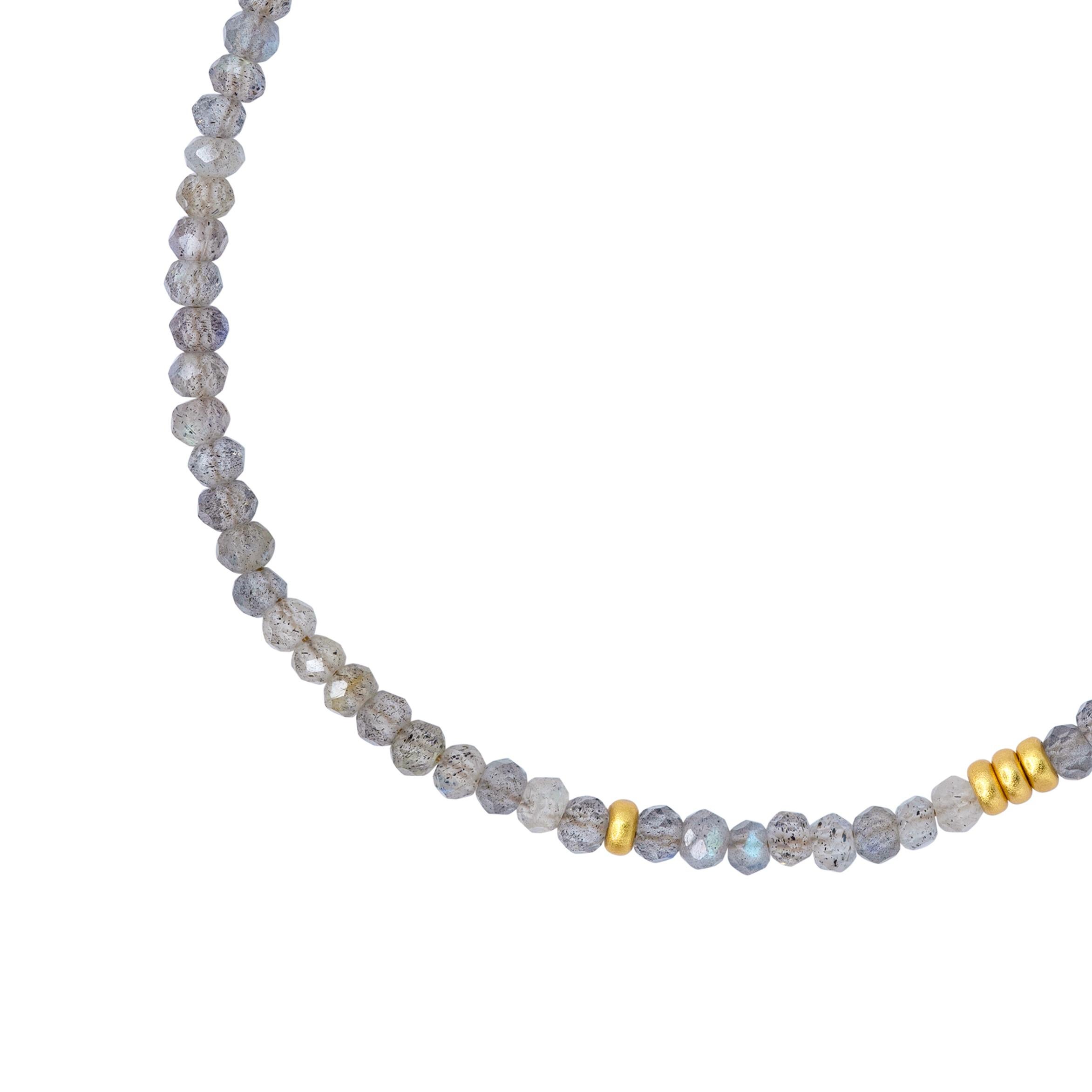 De las mujeres Pulsera Labradorita Oro 14K - by Bombyx House en venta