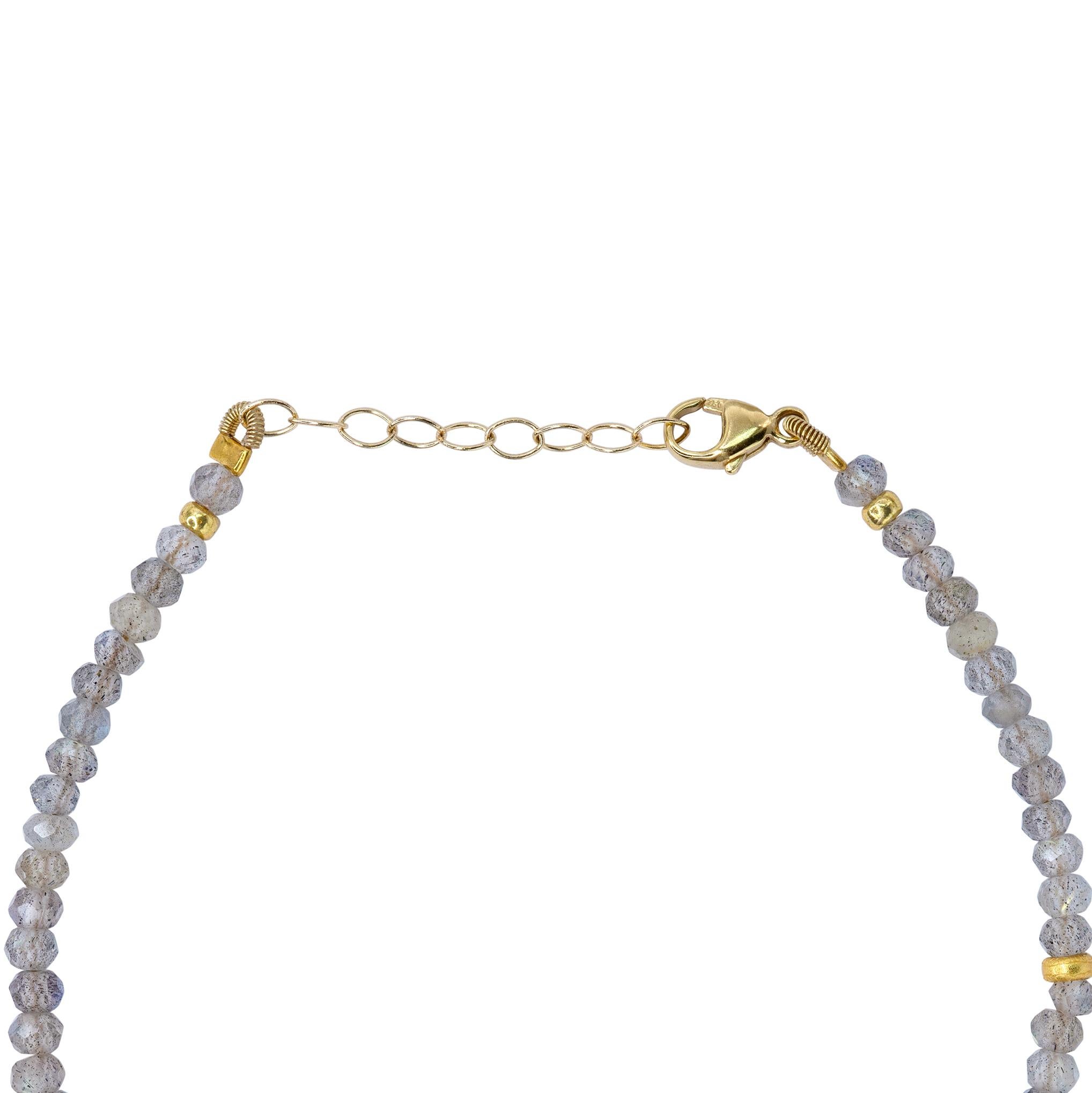 Pulsera Labradorita Oro 14K - by Bombyx House en venta 1