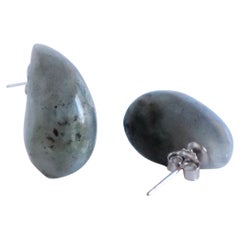 Labradorite drop earrings