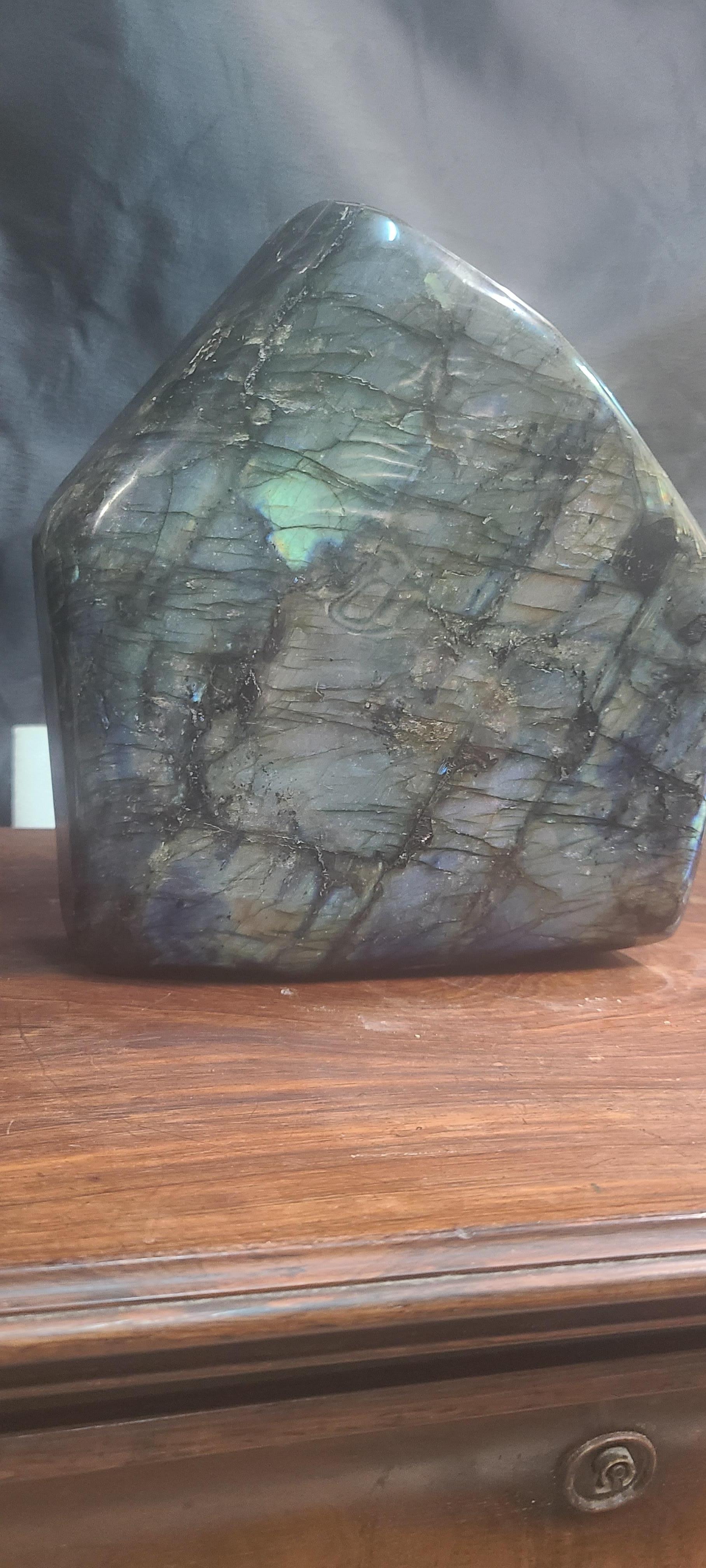 Malgache Labradorite, (jaune/bleu/vert/orange) minéral de Madagascar en vente