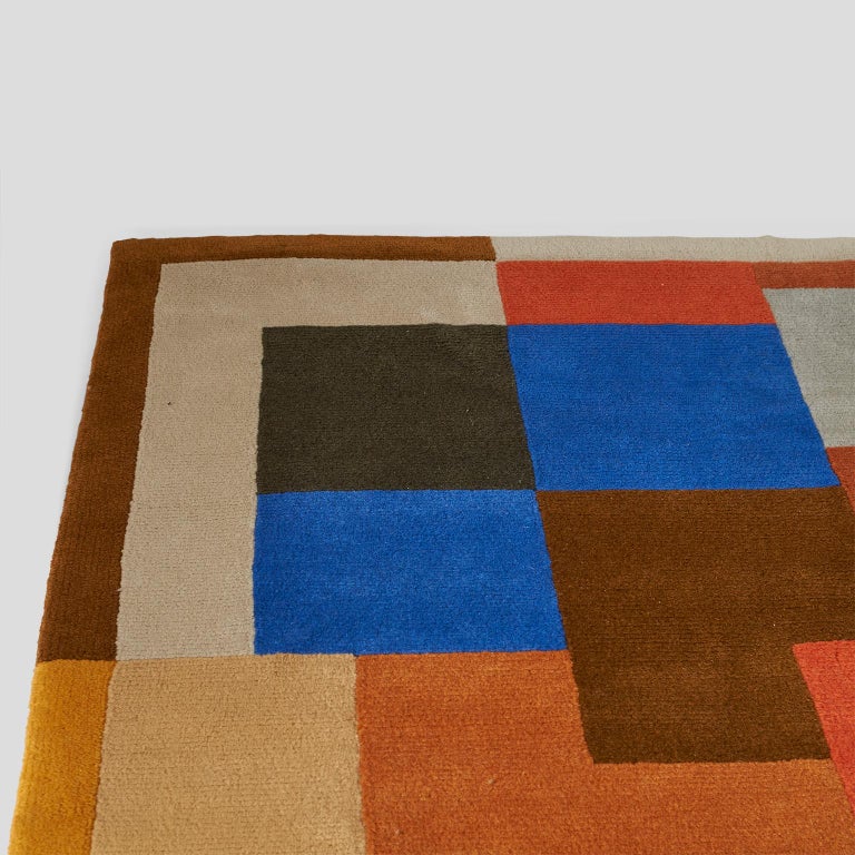 Wool “Labrinthe” by Sonia Delaunay For Sale