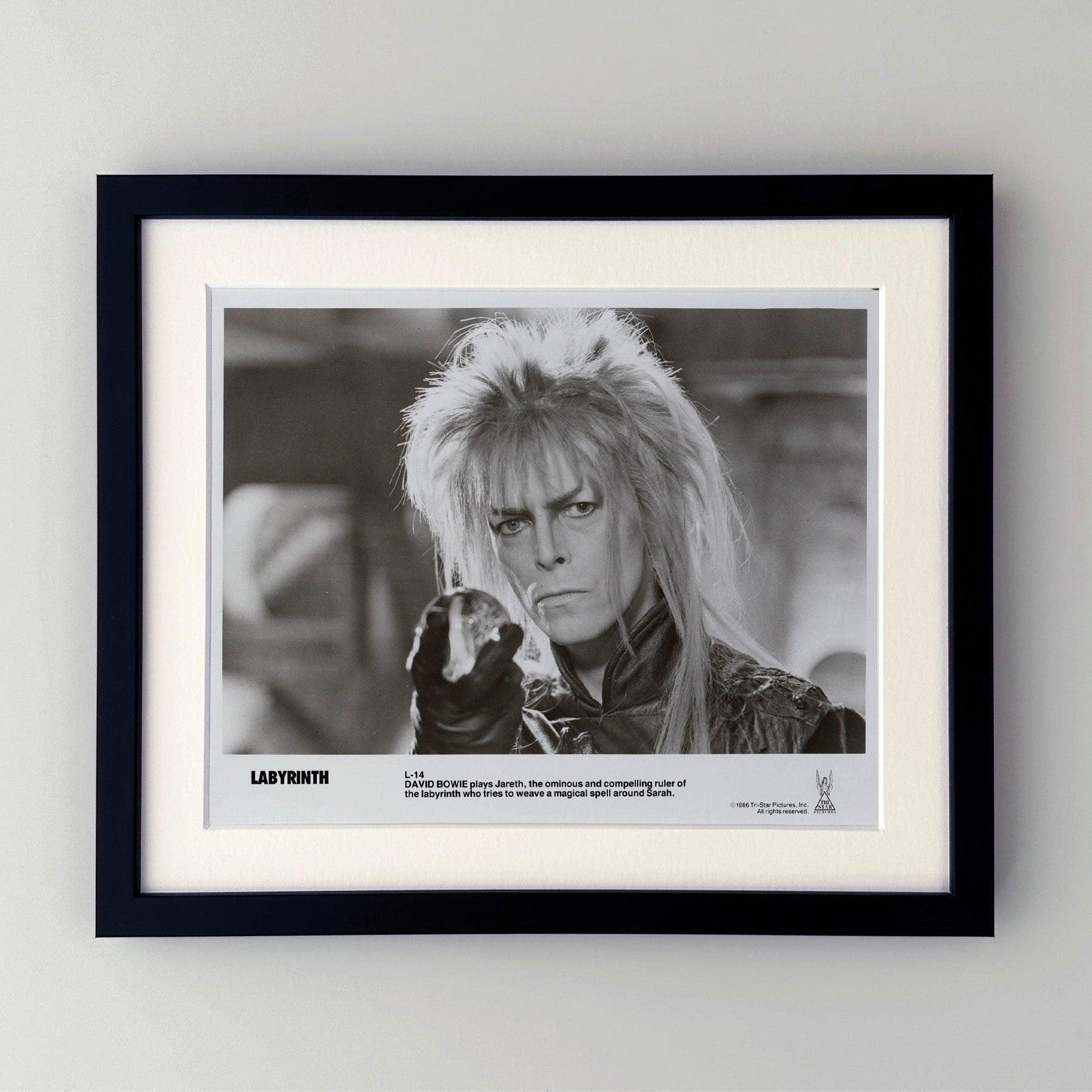 Original 8x10 Zoll Publicity Film Still für Labyrinth (1986) mit David Bowie und Jennifer Connelly in den Hauptrollen und unter der Regie von Jim Henson.
 

Werbefotos (Film/Produktion) wurden erstellt, um die Studios bei der Werbung für ihre neuen