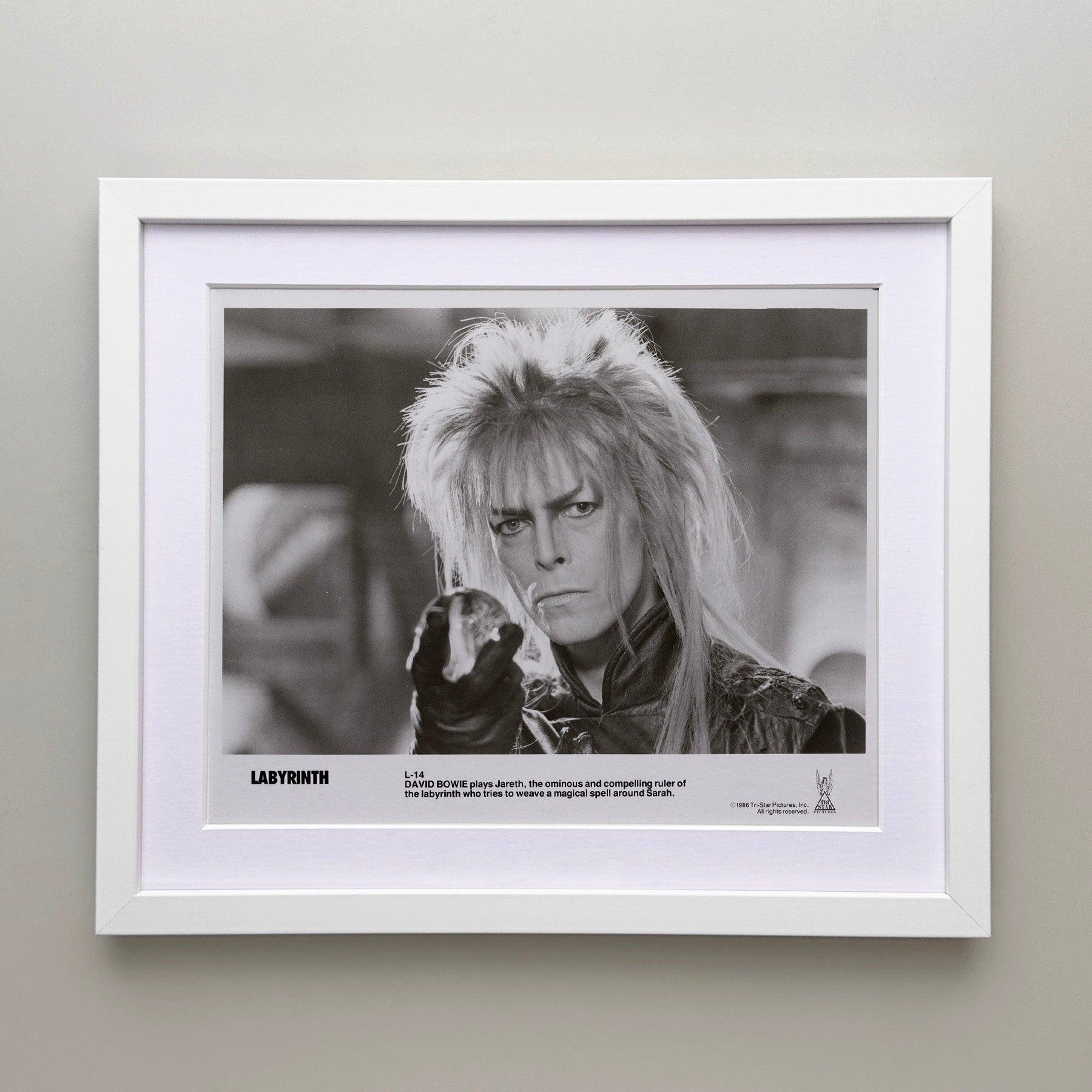 Labyrinth 1986 Werbung Film Film Presse Standbild Gerahmt (amerikanisch) im Angebot