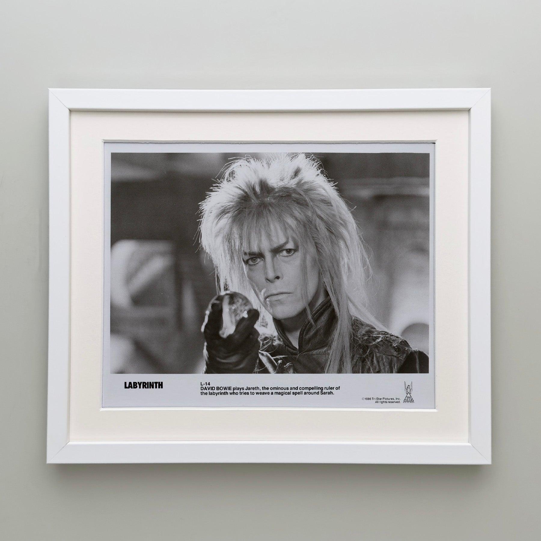 Labyrinth 1986 Werbung Film Film Presse Standbild Gerahmt im Zustand „Hervorragend“ im Angebot in Bath, Somerset