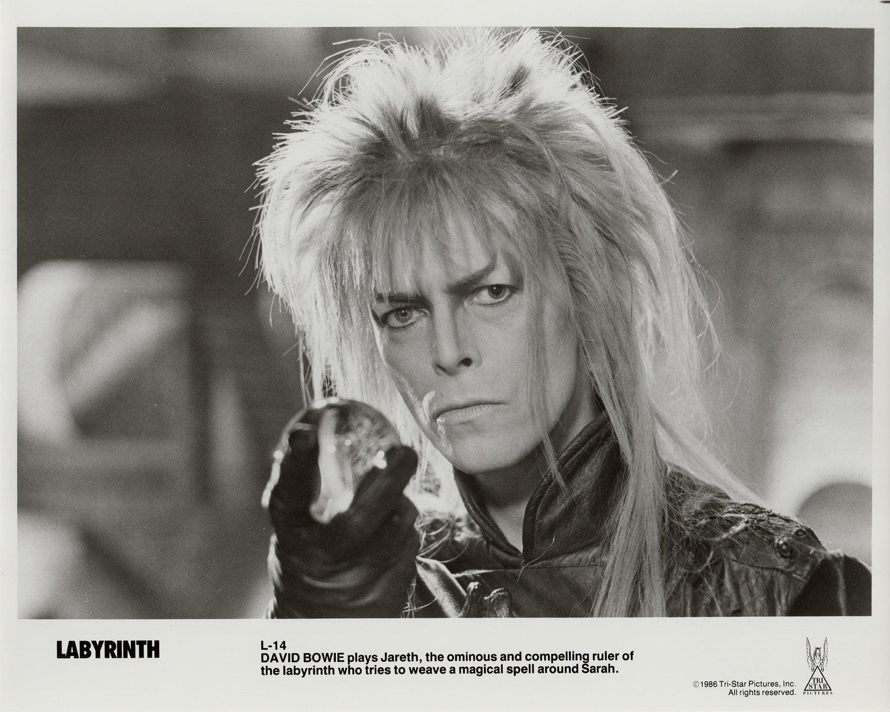 Labyrinth 1986 Werbung Film Film Presse Standbild Gerahmt (Papier) im Angebot