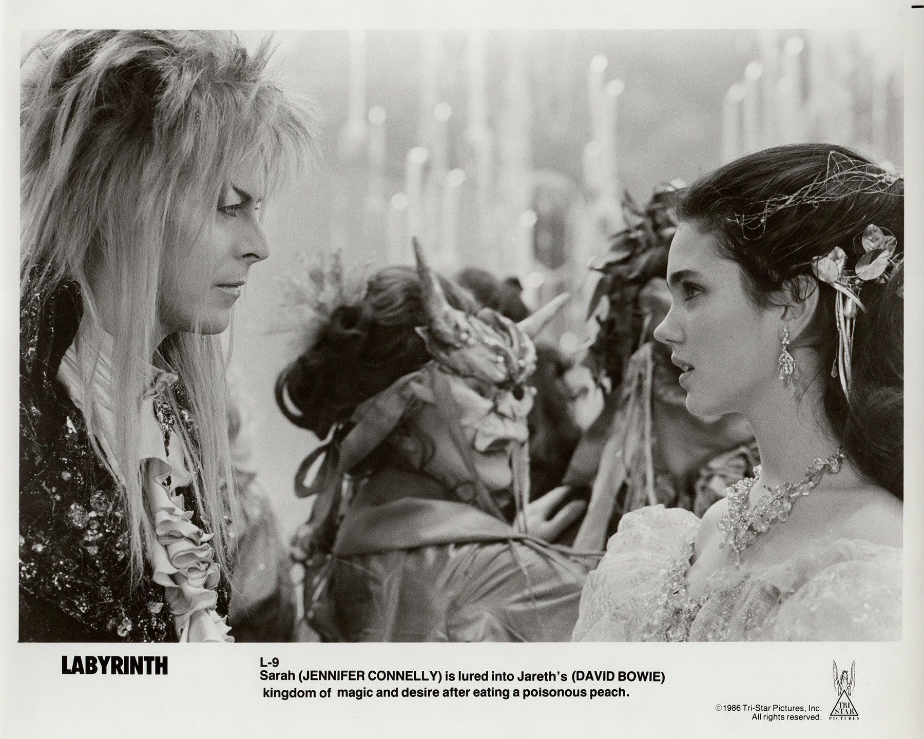Papier Labyrinth 1986 Publicity Film Movie Press Still Framed en vente