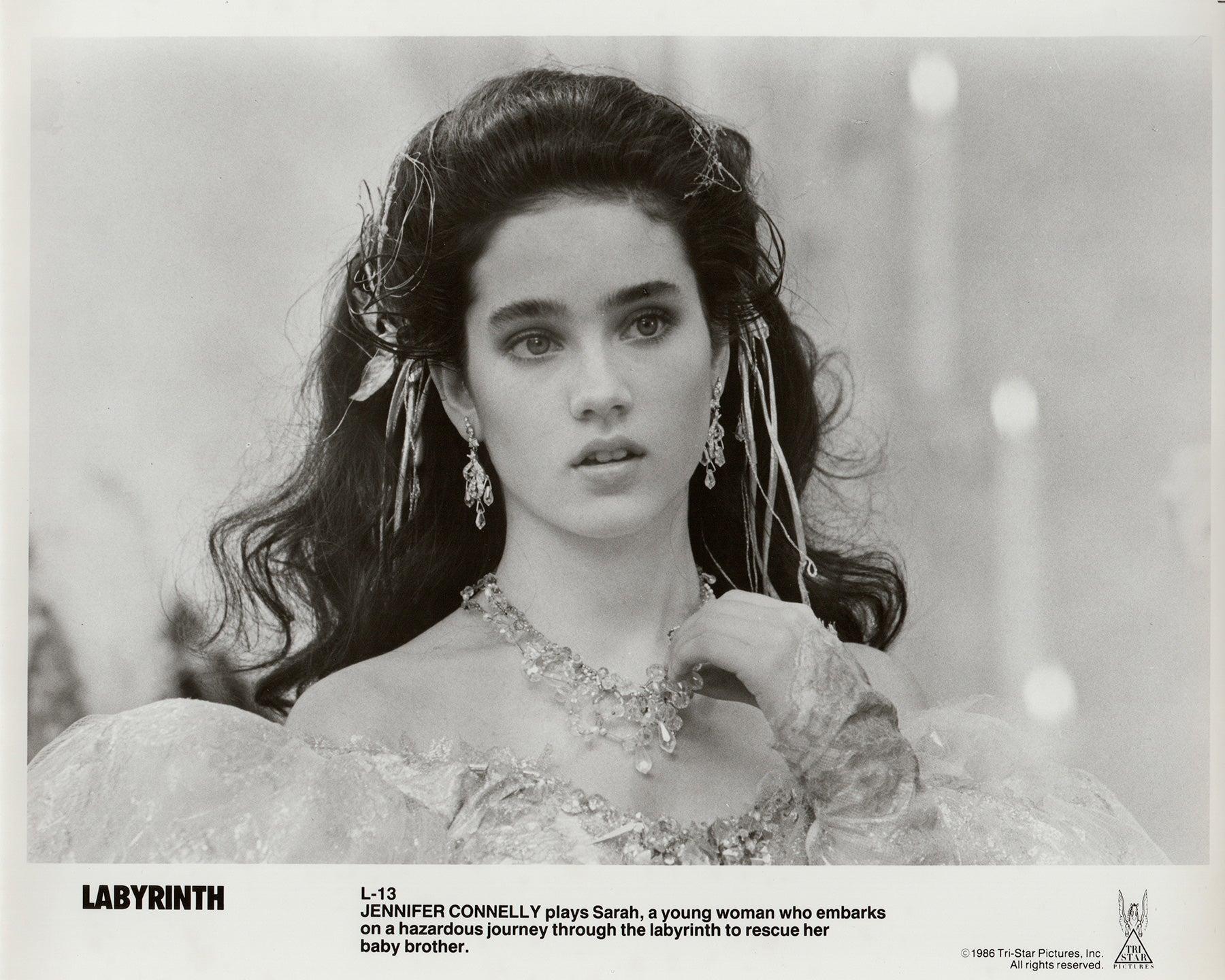 Papier Labyrinth 1986 Publicity Film Movie Press Still Framed en vente