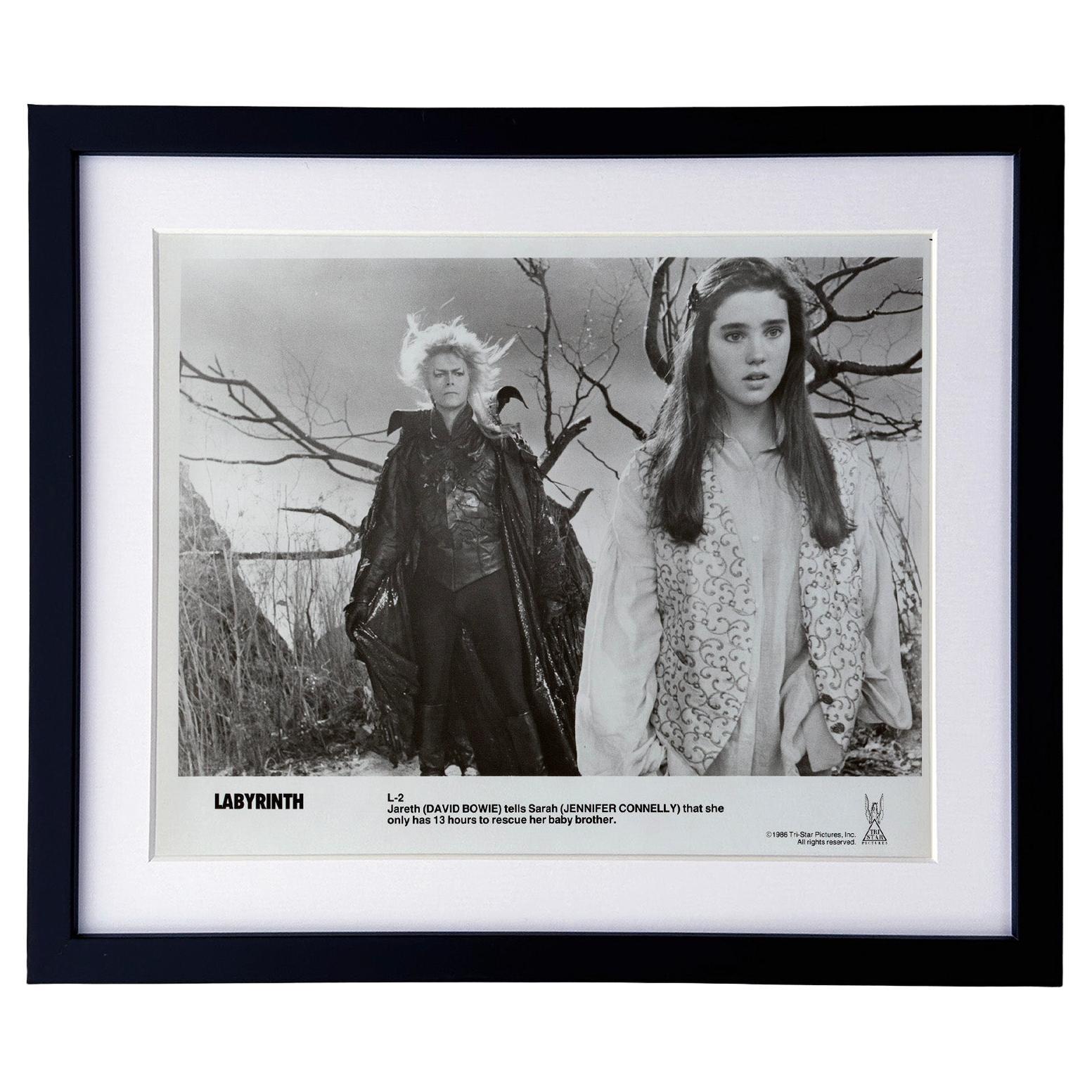 Labyrinth 1986 Werbung Film Film Presse Standbild Gerahmt