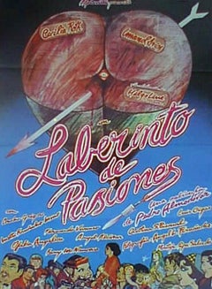 Labyrinth of Passion (Spanish) Original Poster by Ivan Zulueta, 1982