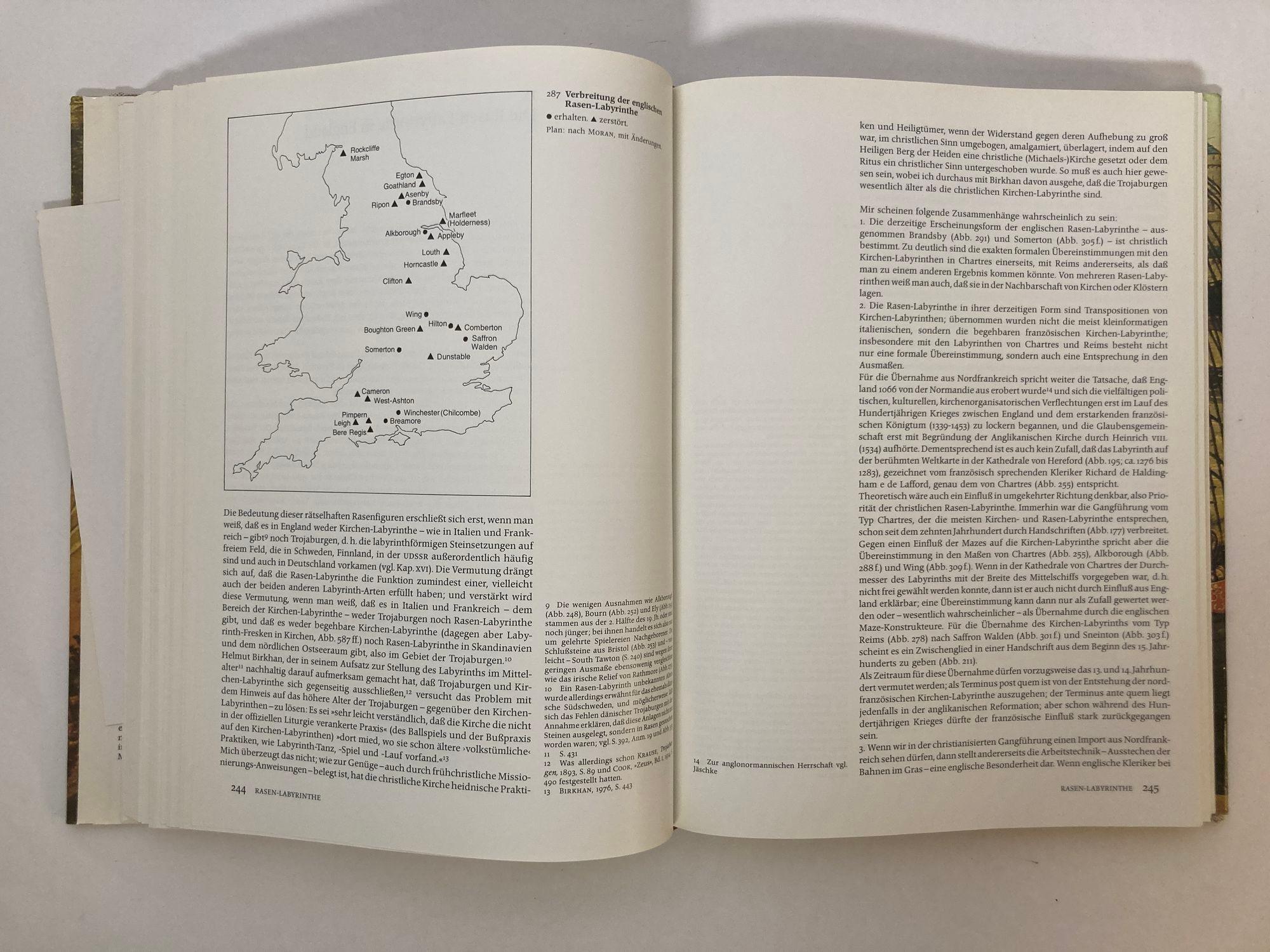 Livre Labyrinthe d'Herman Kern, 1ère édition à couverture rigide de la langue allemande, 1983 en vente 4