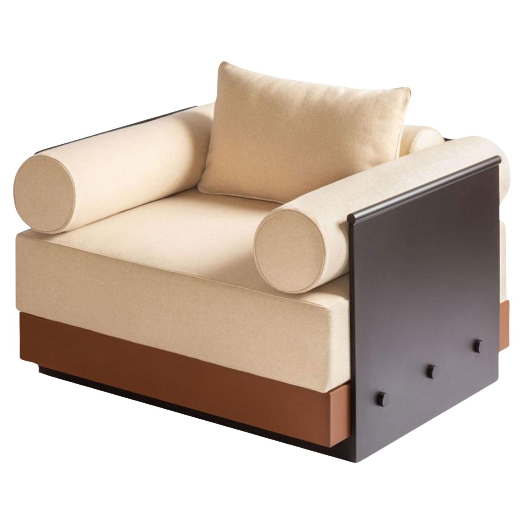 Lacan Armchair by Stephane Parmentier x Giobagnara