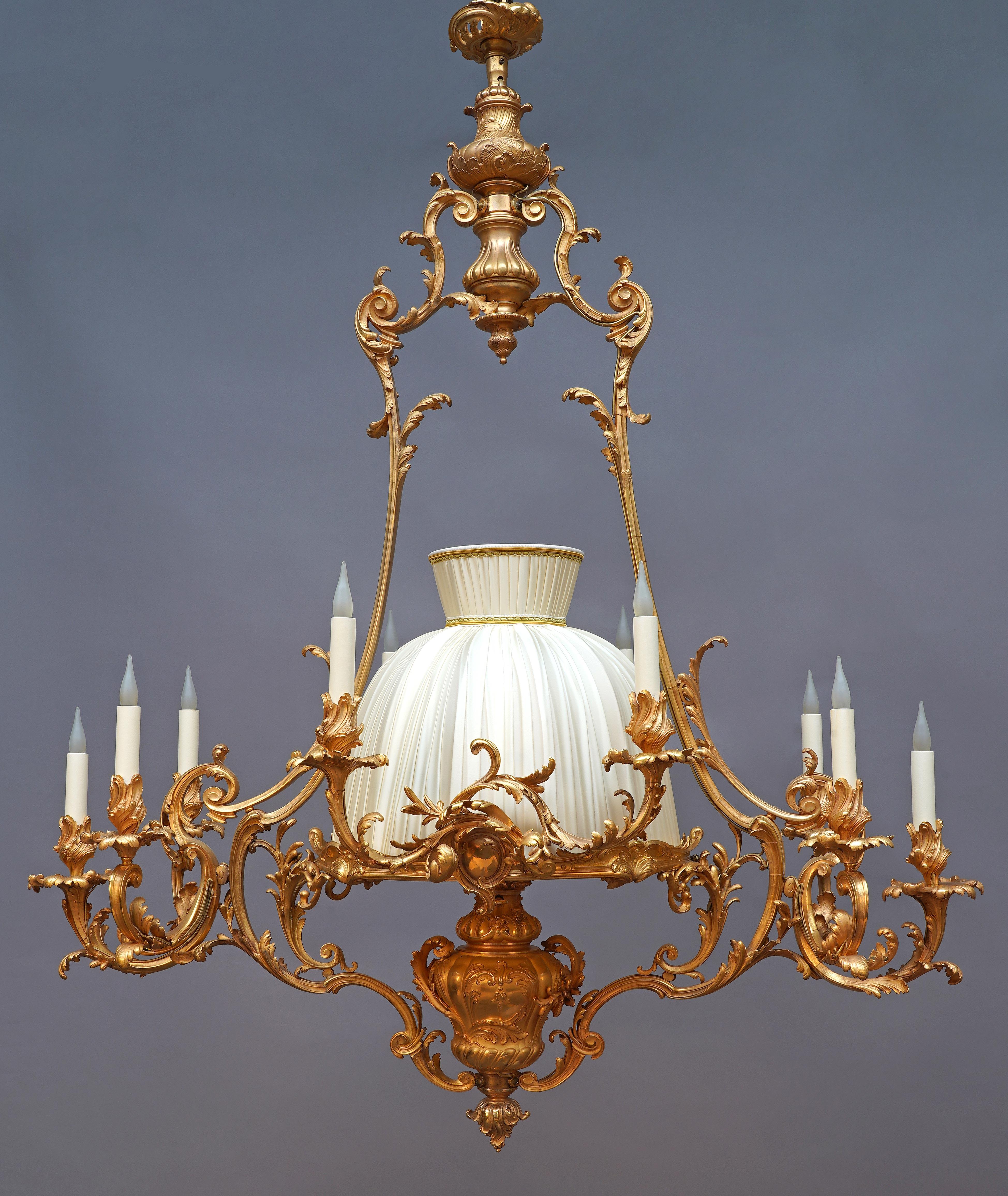 Lacarrière Frères & Delatour, Großer Kronleuchter, Frankreich, um 1870 im Angebot 2