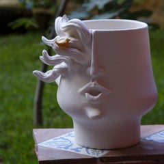 L'Accidara White Vase