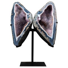 Lace Agate “Angel Wings” Geode