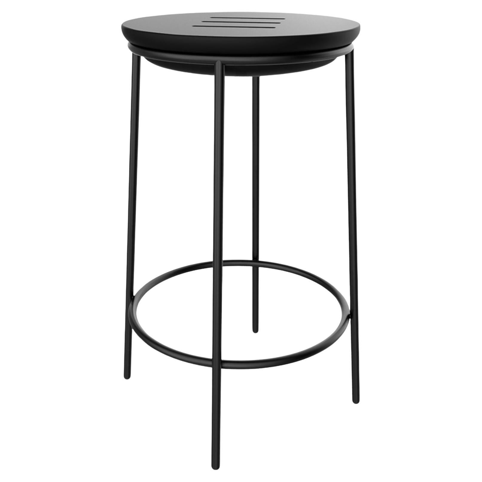 Lace Black 60 High Table by Mowee For Sale