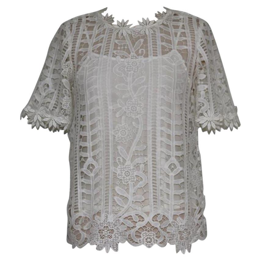 Blugirl Lace blouse size 38 For Sale