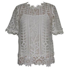 Blugirl Lace blouse size 38