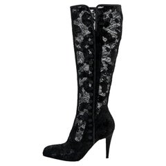 Sergio Rossi Lace boots size 37 1/2