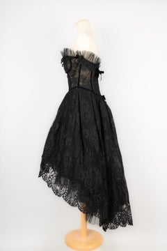 Lace Bustier Dress, 1990s