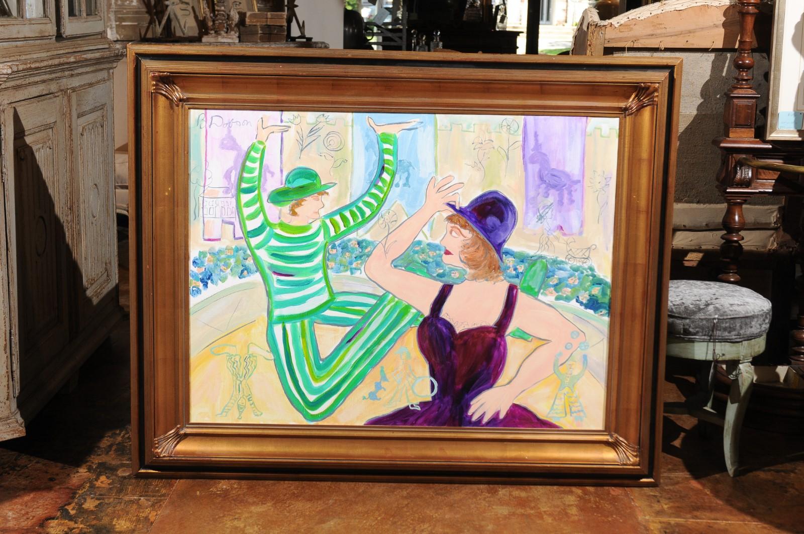Atlanta based artist, Bridget Dobson.

A graduate of Stanford University and one of the first women to attend Harvard Business School, Milwaukee born Bridget Dobson made the transition from writing Emmy award-winning soap operas (General Hospital