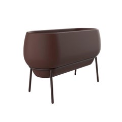 Lace Chocolate Planter by Mowee