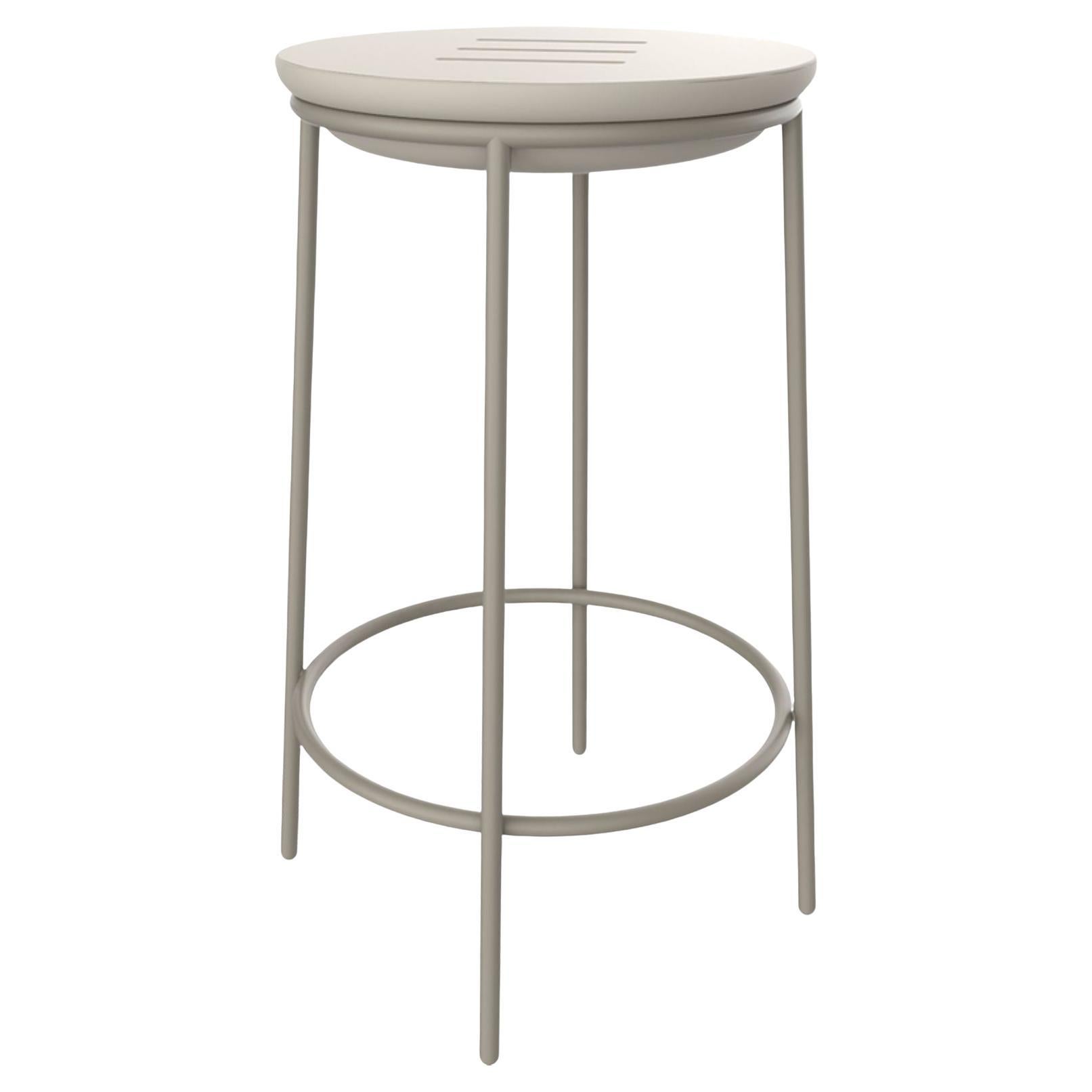 Lace Cream 60 High Table by Mowee
