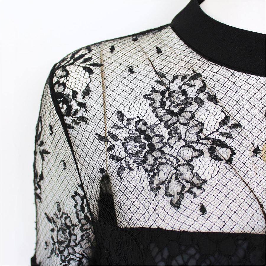 Black Prada Lace dress size 44